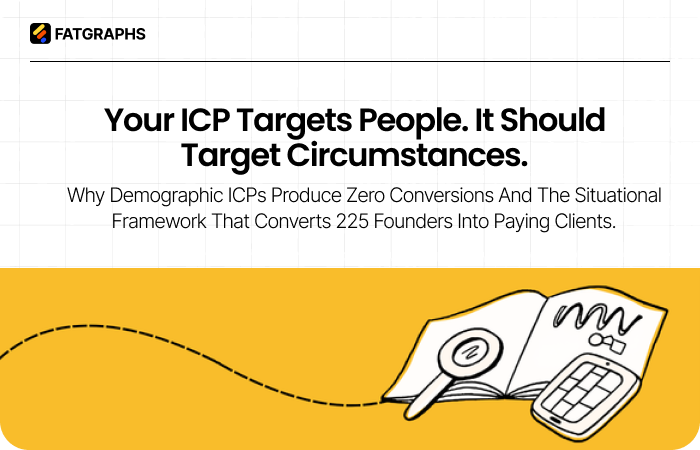 Your B2B SaaS ICP Is Not a Job Title. Here’s What It Actually Is.  
