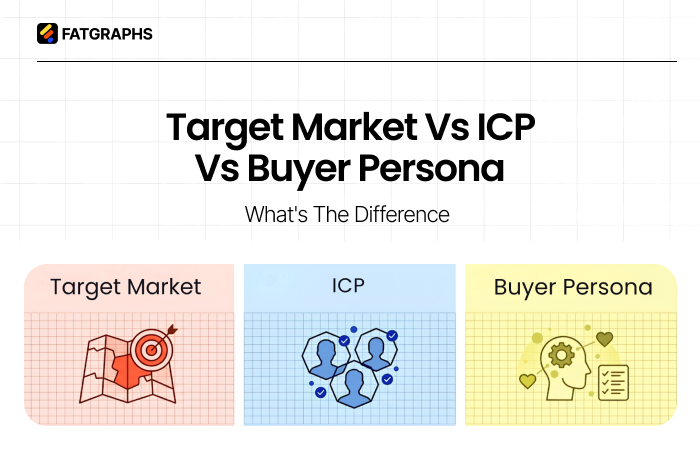 Target Market vs ICP vs Buyer Persona: What’s the Difference 